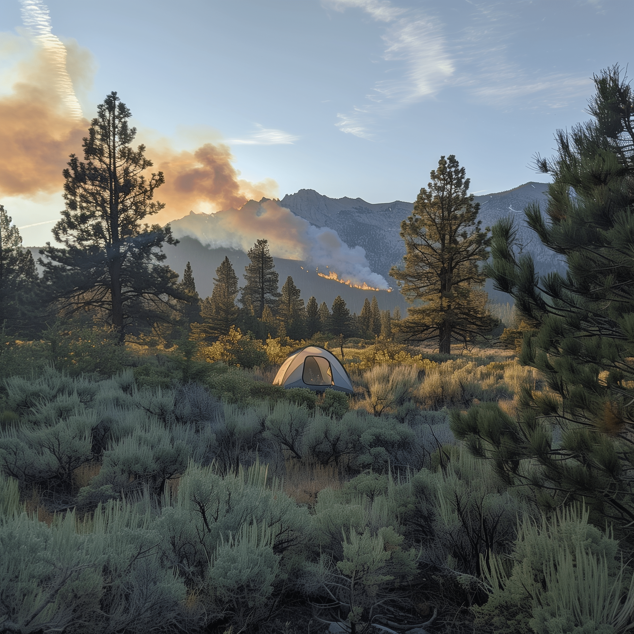 Essential Safety Tips for Camping Near a Forest Fire Zone